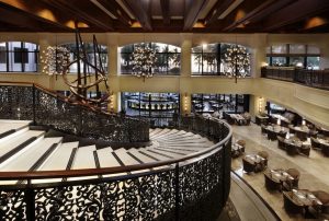 sofitel spiral buffet staircase